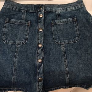 BDG high waisted denim skirt— new with tags